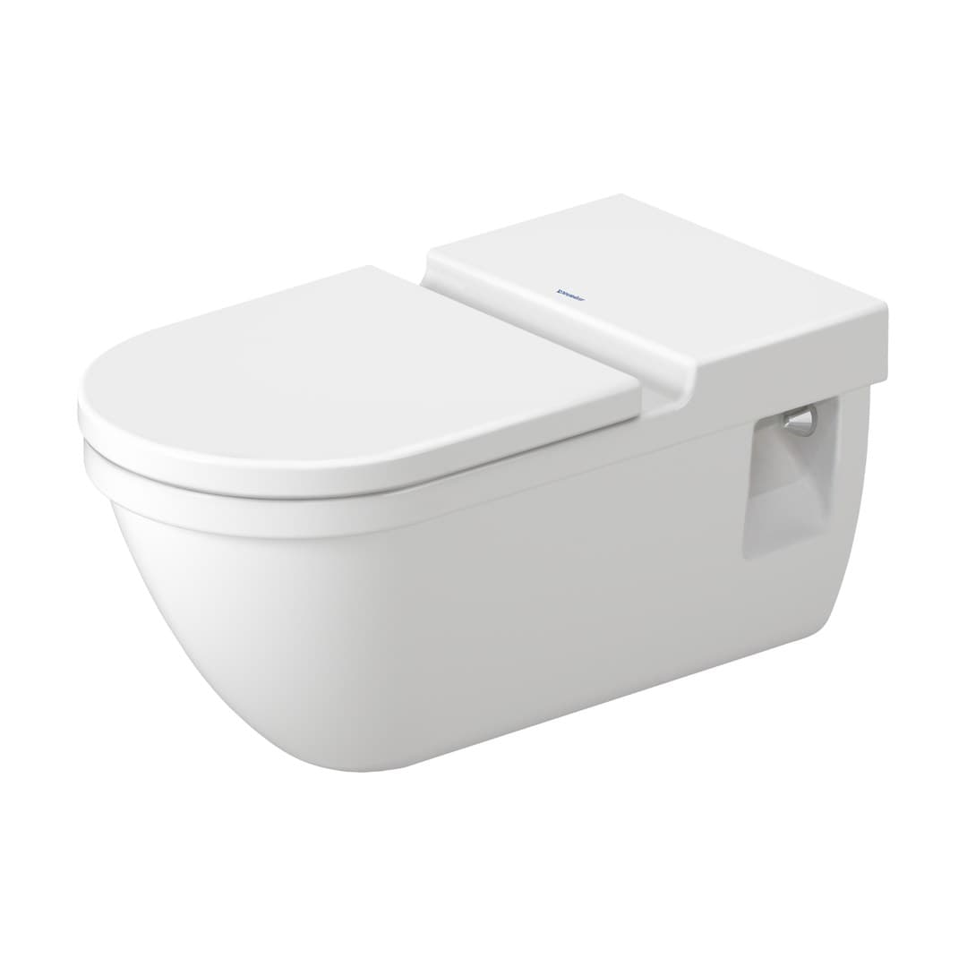 Duravit Starck 3 – Λεκάνη Κρεμαστή – 370×700 mm – White High Gloss (2203090000)