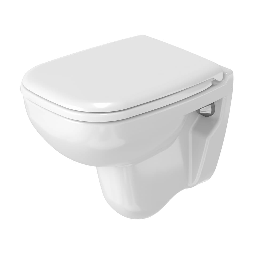 Duravit D-Code – Λεκάνη Κρεμαστή – 350×480 mm – White High Gloss (22110900002)
