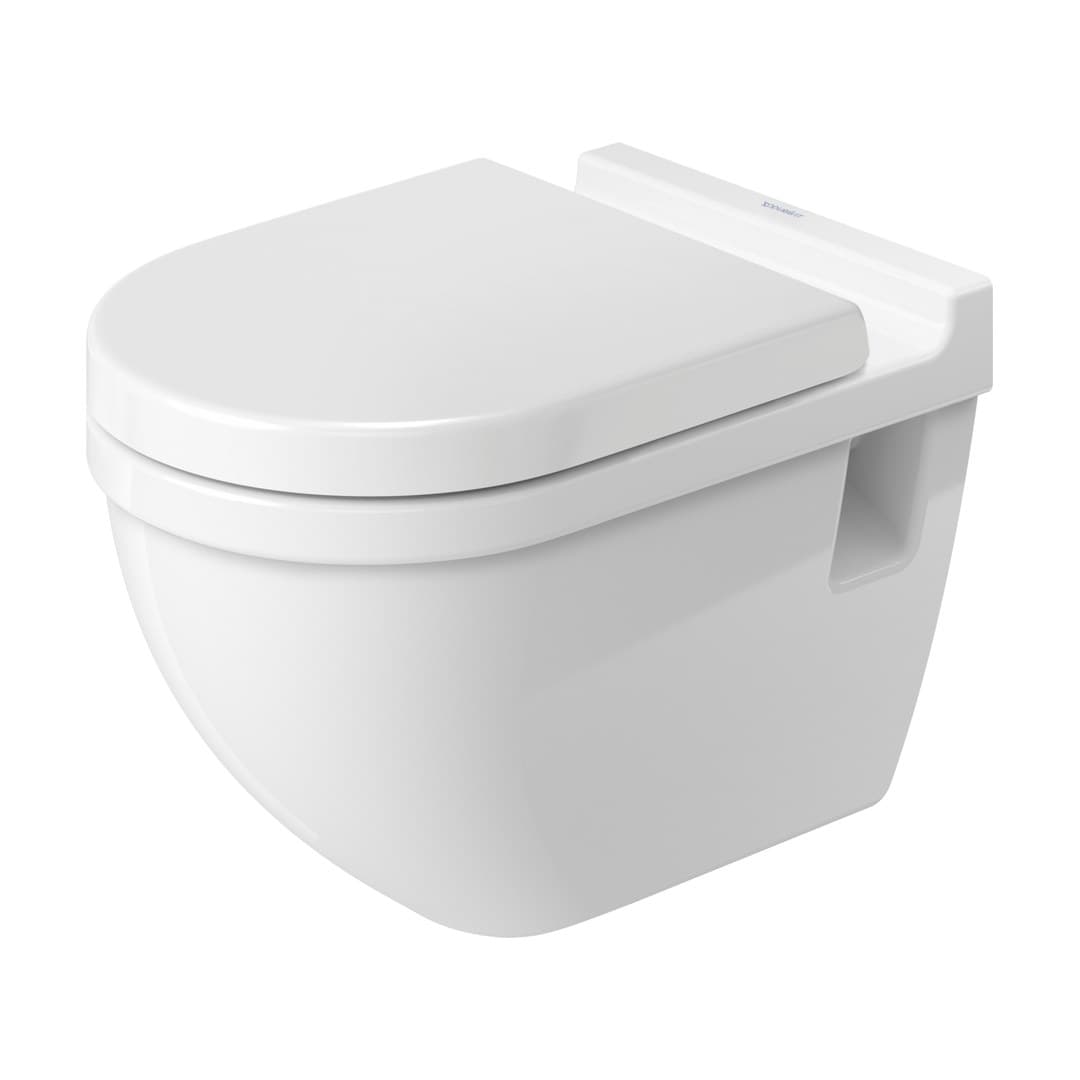 Duravit Starck 3 – Λεκάνη Κρεμαστή – 365×545 mm – White High Gloss (2215090000)