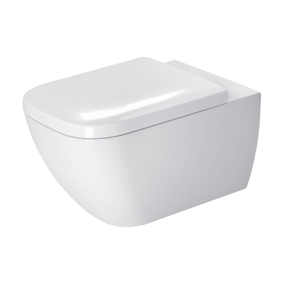 Duravit Happy D.2 – Λεκάνη Κρεμαστή – 365×540 mm – White High Gloss (2221090000)