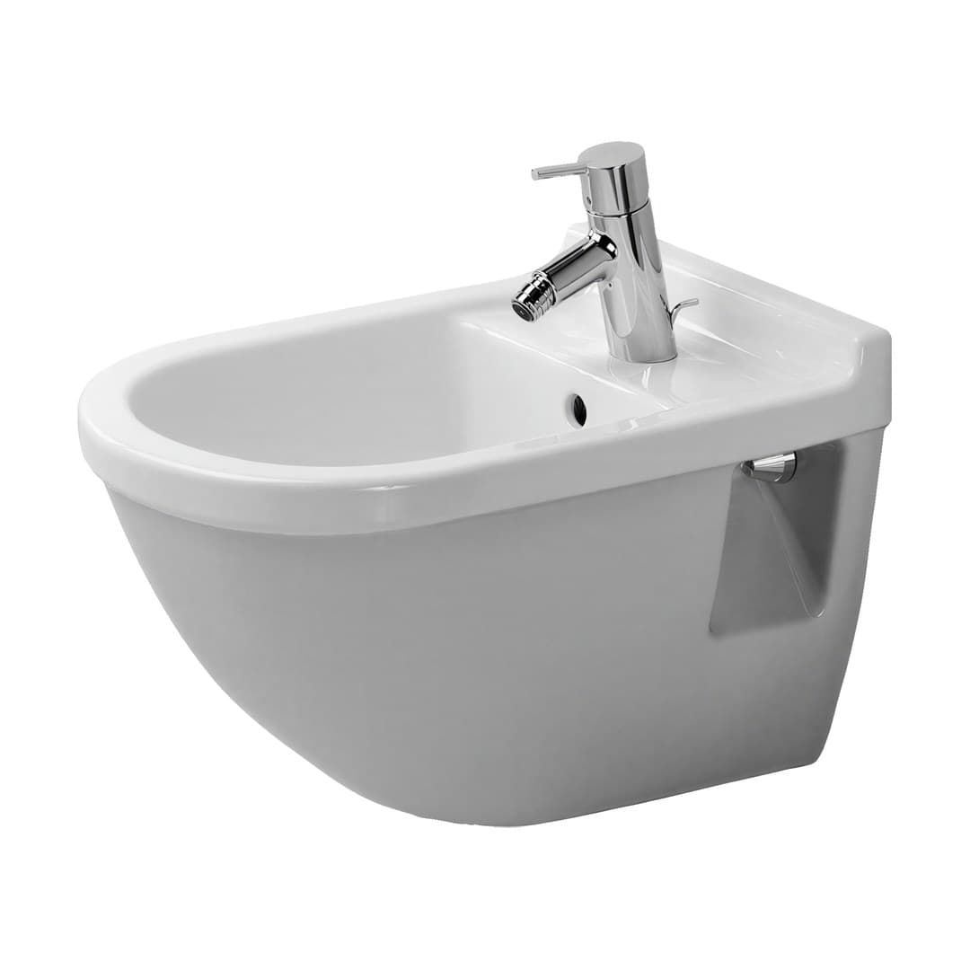 Duravit Starck 3 – Μπιντέ Κρεμαστό – 355×540 mm – White High Gloss (2230150000)