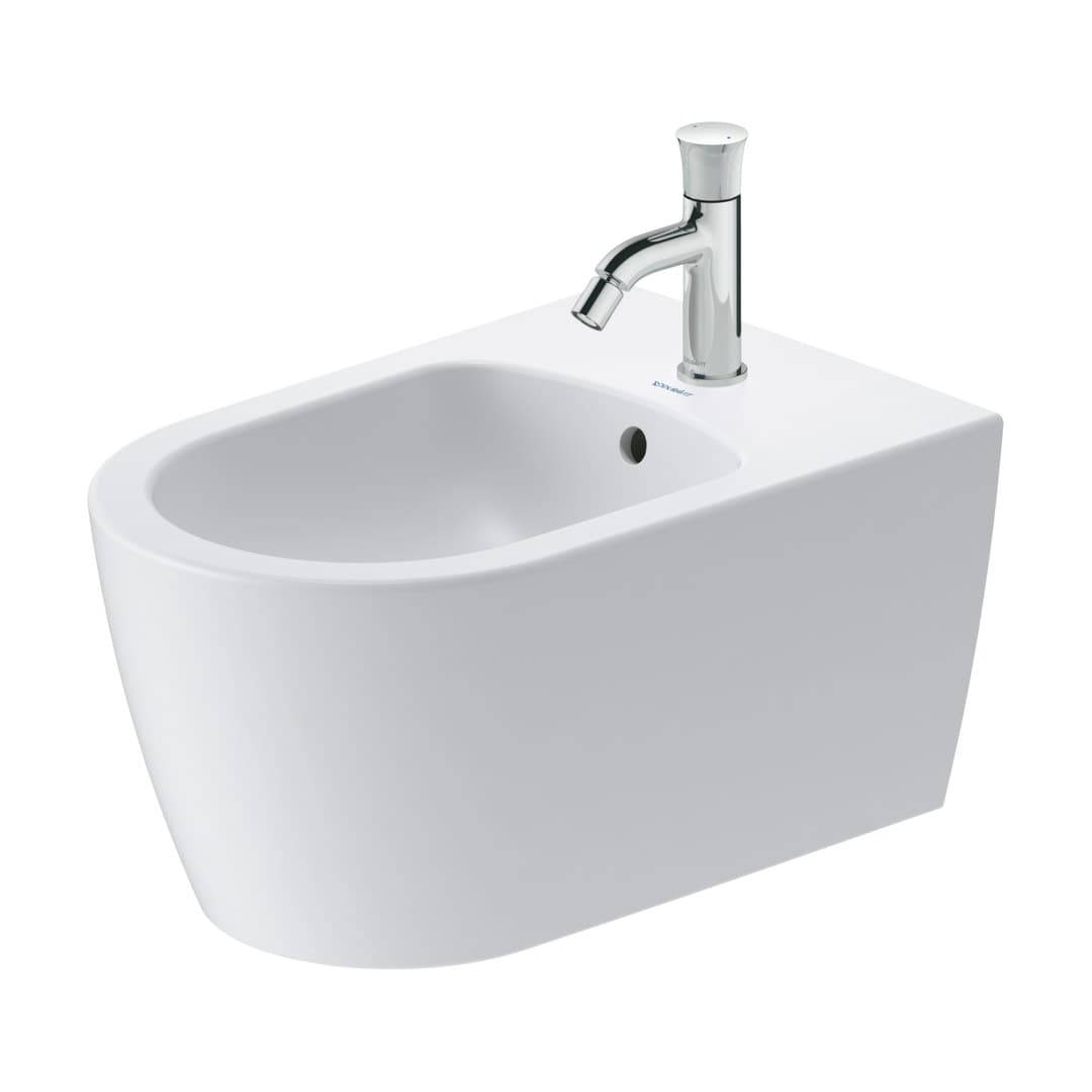 Duravit Bento Starck Box – Μπιντέ Κρεμαστό – 370×570 mm – White Satin Matt, HygieneGlaze (2276153000)