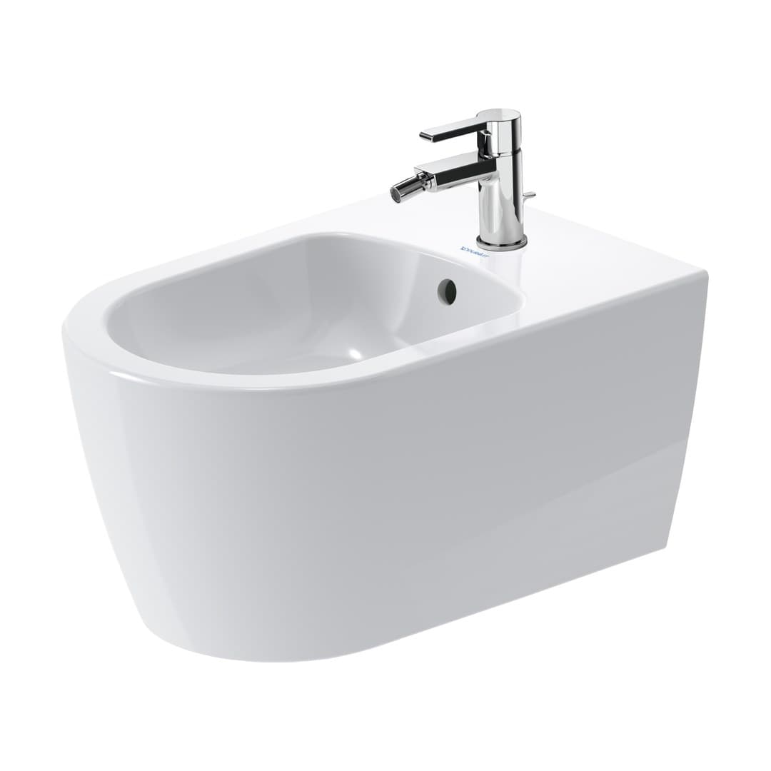 Duravit ME by Starck – Μπιντέ Κρεμαστό – 370×570 mm – White Satin Matt, DuraShield (228815AC00)