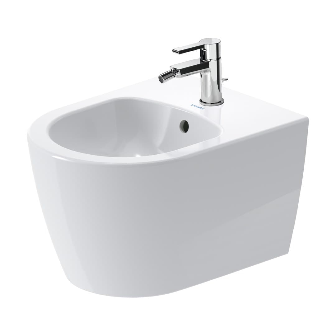 Duravit ME by Starck – Μπιντέ Κρεμαστό – 370×480 mm – White High Gloss, DuraShield (229015AA00)