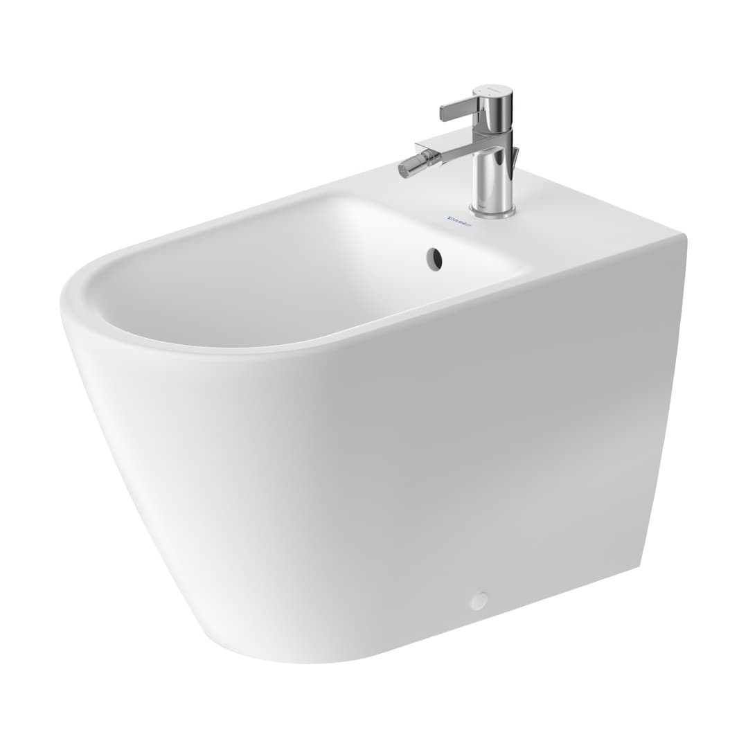 Duravit D-Neo – Μπιντέ Δαπέδου – 370×650 mm – White Satin Matt (2294103200)