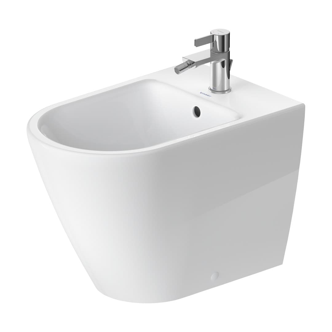 Duravit D-Neo – Μπιντέ Δαπέδου – 370×580 mm – White High Gloss (2295100000)