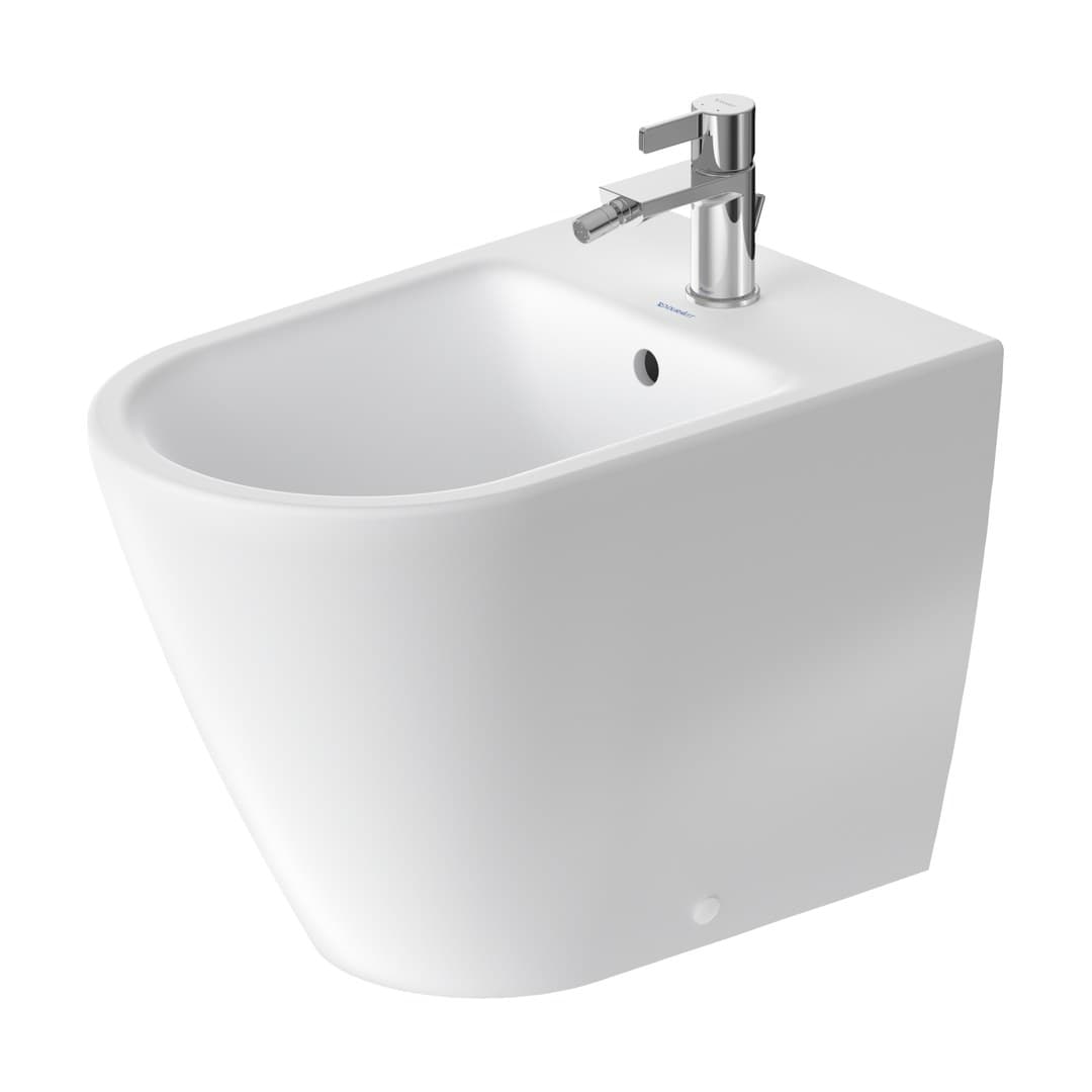 Duravit D-Neo – Μπιντέ Δαπέδου – 370×580 mm – White Satin Matt (2295103200)