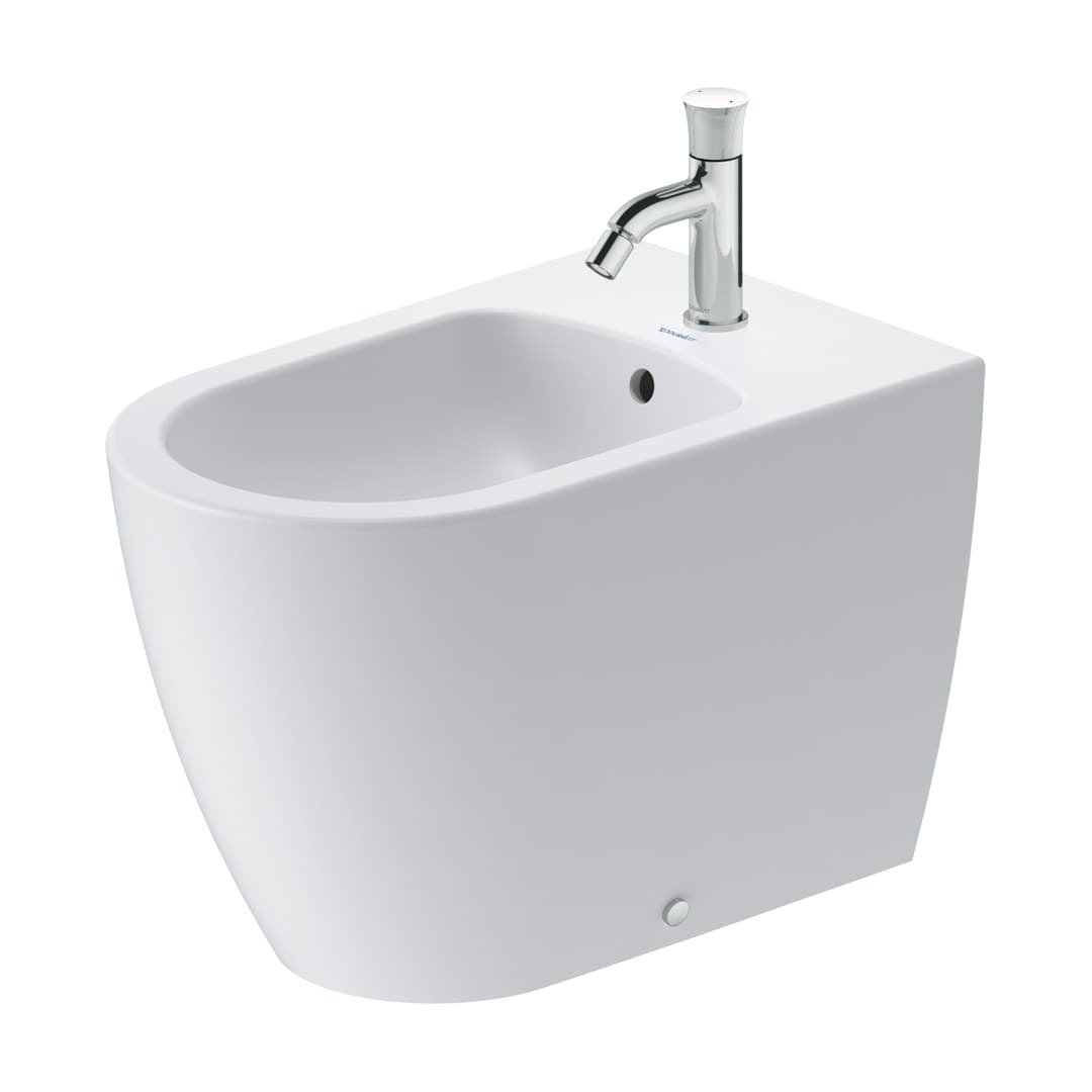 Duravit Bento Starck Box – Μπιντέ Δαπέδου – White Satin Matt, HygieneGlaze (2299103000)