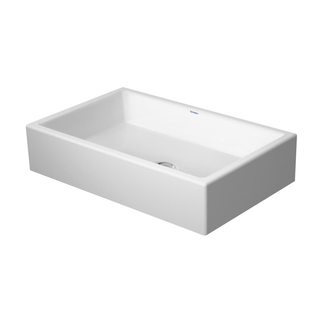 Duravit Vero Air – Νιπτήρας Επικαθήμενος – 600×380 mm, χωρίς οπή, χωρίς υπερχείλιση – White High Gloss (2351600000)