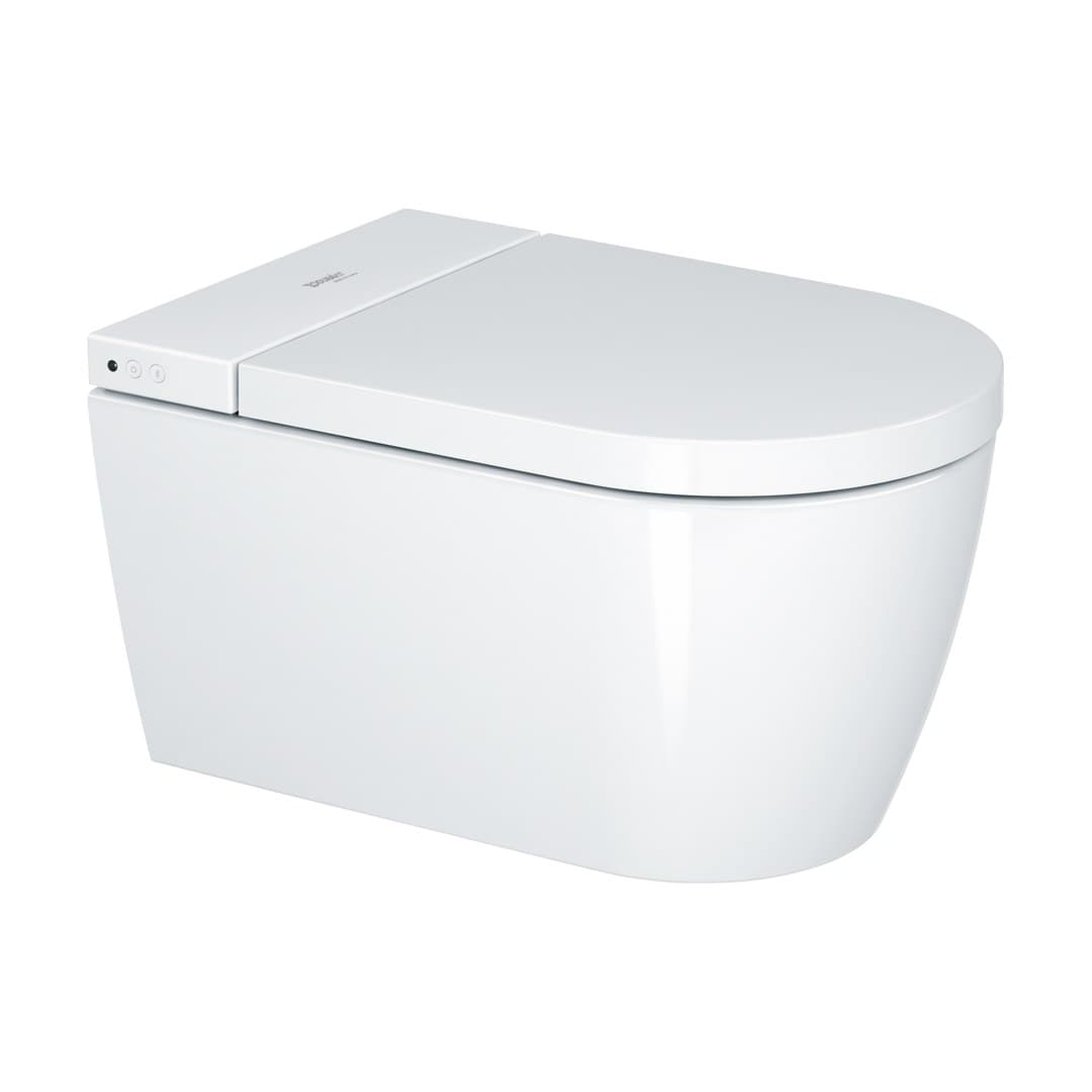 Duravit ME by Starck – Λεκάνη Κρεμαστή – 360×575 mm, Rimless, για κάθισμα-bidet – White High Gloss, DuraShield (251009AA00)