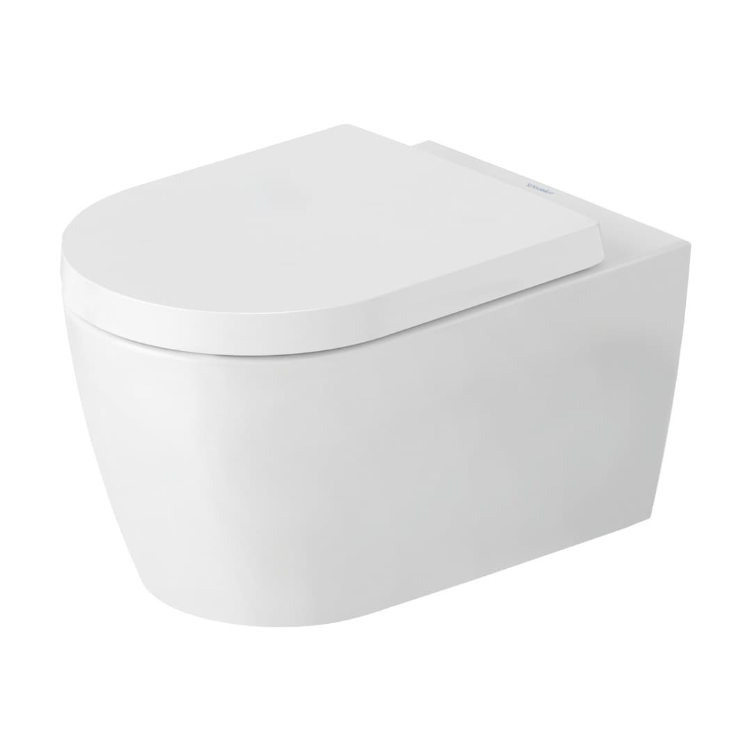 Duravit ME by Starck – Λεκάνη Κρεμαστή – 370×540 mm, HygieneFlush – White Satin Matt, DuraShield (251809AC00)