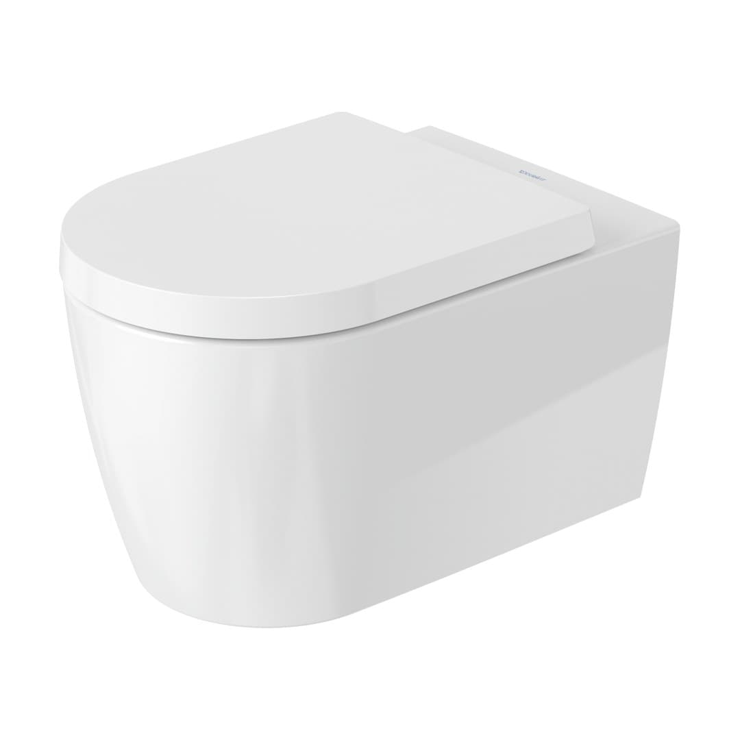 Duravit ME by Starck – Λεκάνη Κρεμαστή – 370×570 mm, Rimless – White High Gloss, DuraShield (252909AA00)