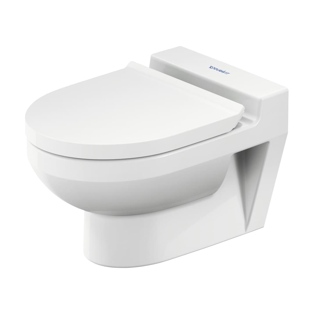 Duravit No.1 – Λεκάνη Κρεμαστή – 325×480 mm, Rimless – White High Gloss (25740900002)