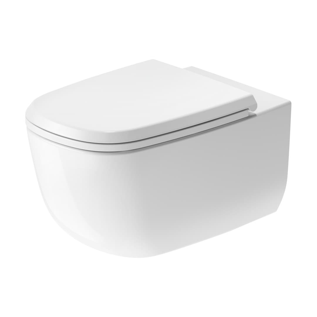 Duravit Aurena – Λεκάνη Κρεμαστή – White Satin Matt, DuraShield (259809AC00)