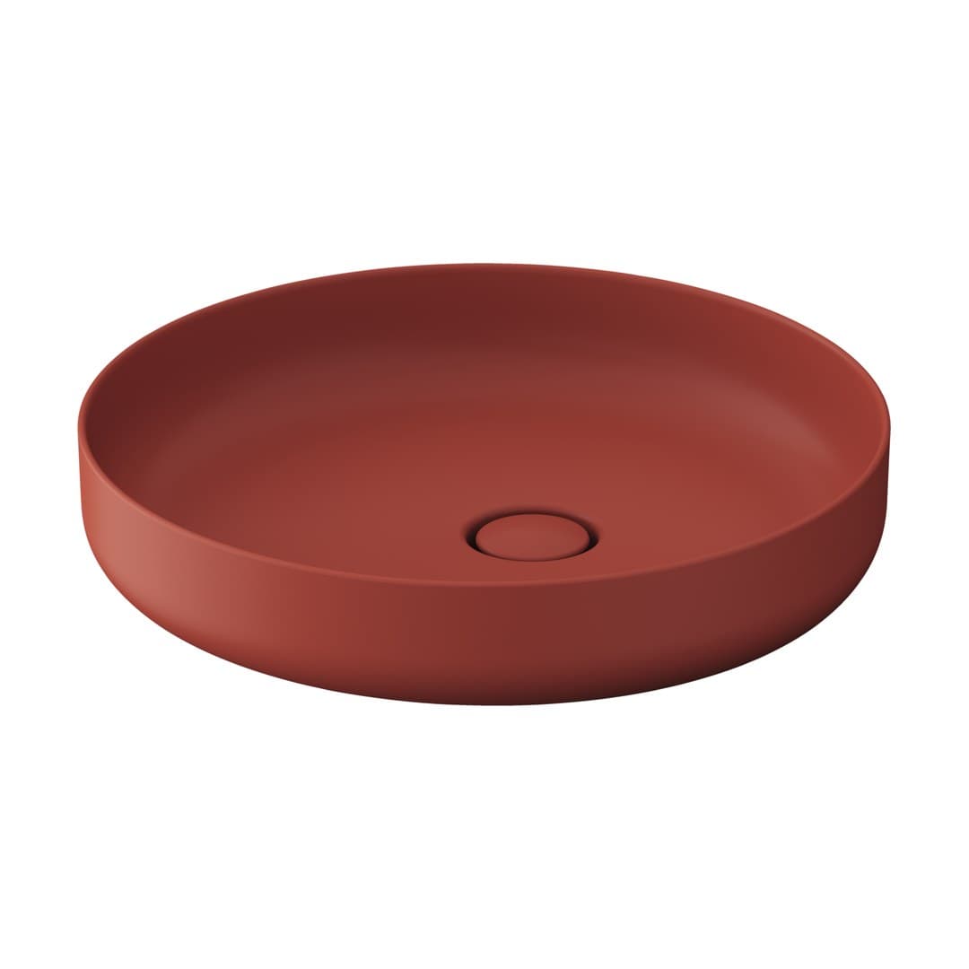 Duravit Vitrium – Νιπτήρας Επικαθήμενος – 460×460 mm, χωρίς οπή, χωρίς υπερχείλιση – Cinnamon Matt (266146HC79)
