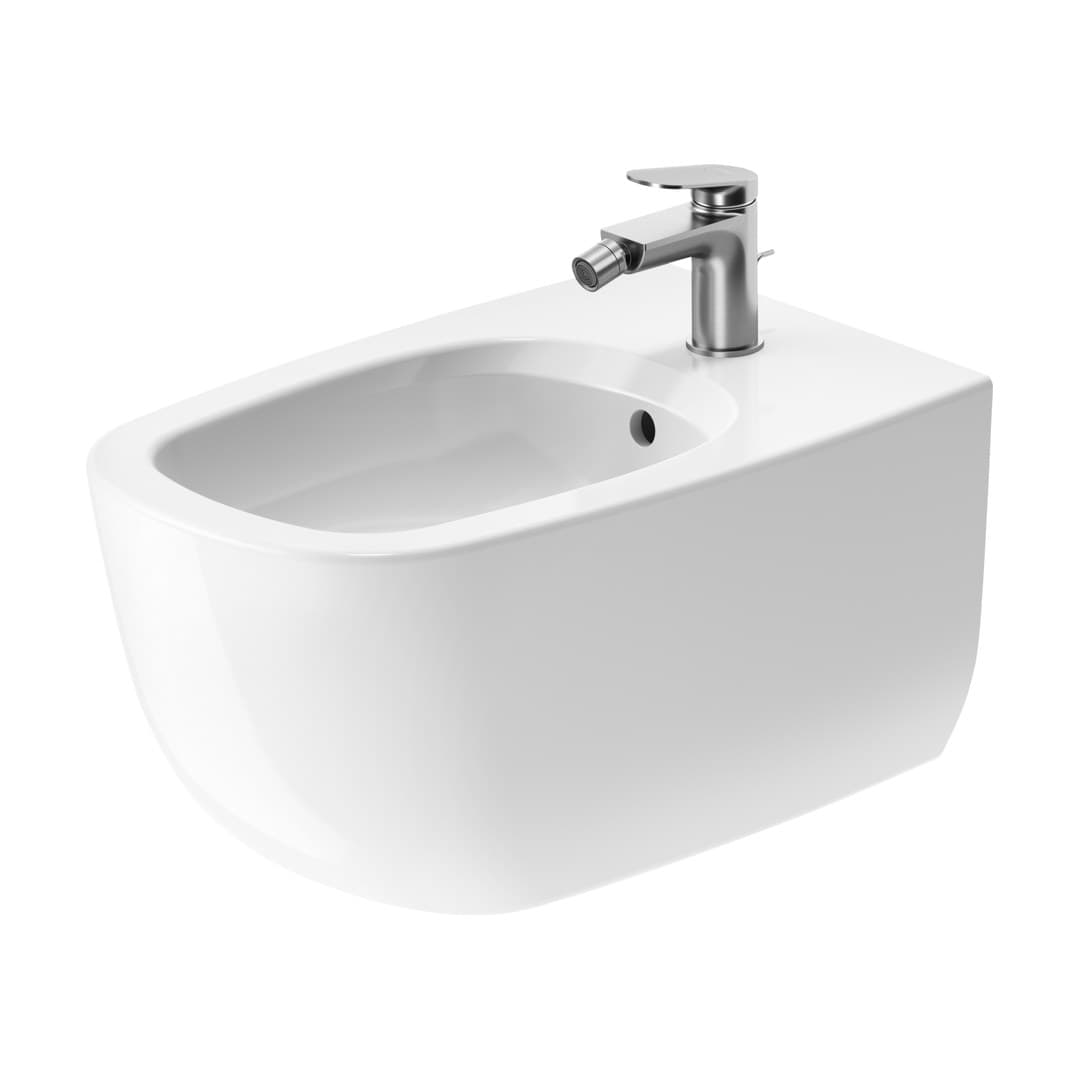 Duravit Aurena – Μπιντέ Κρεμαστό – White High Gloss, DuraShield (272115AA00)