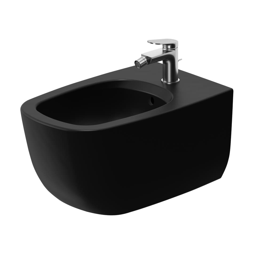 Duravit Aurena – Μπιντέ Κρεμαστό – Black Matt, DuraShield (272115AF00)
