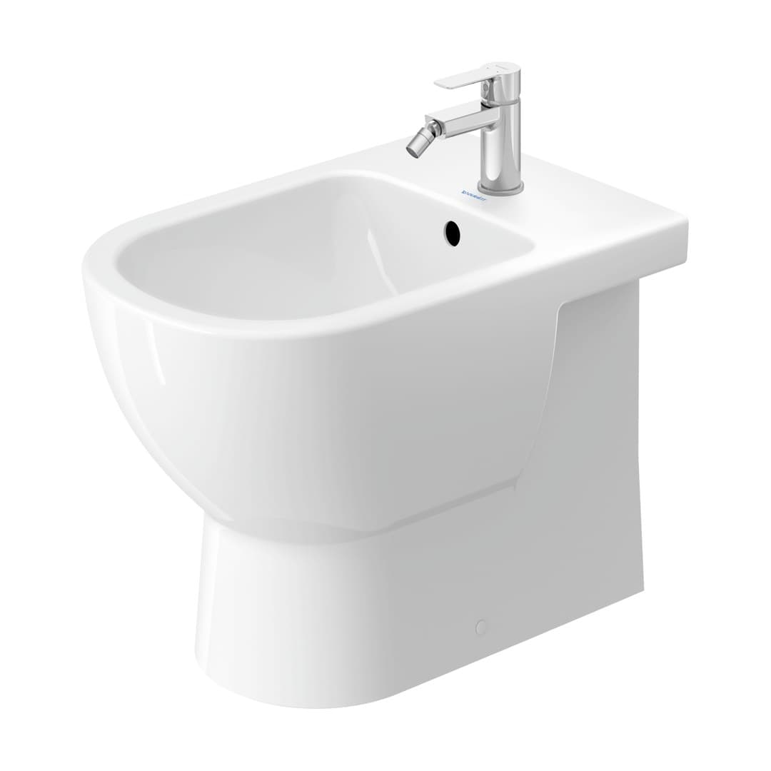 Duravit D-Code – Μπιντέ Δαπέδου – White High Gloss (27231000002)