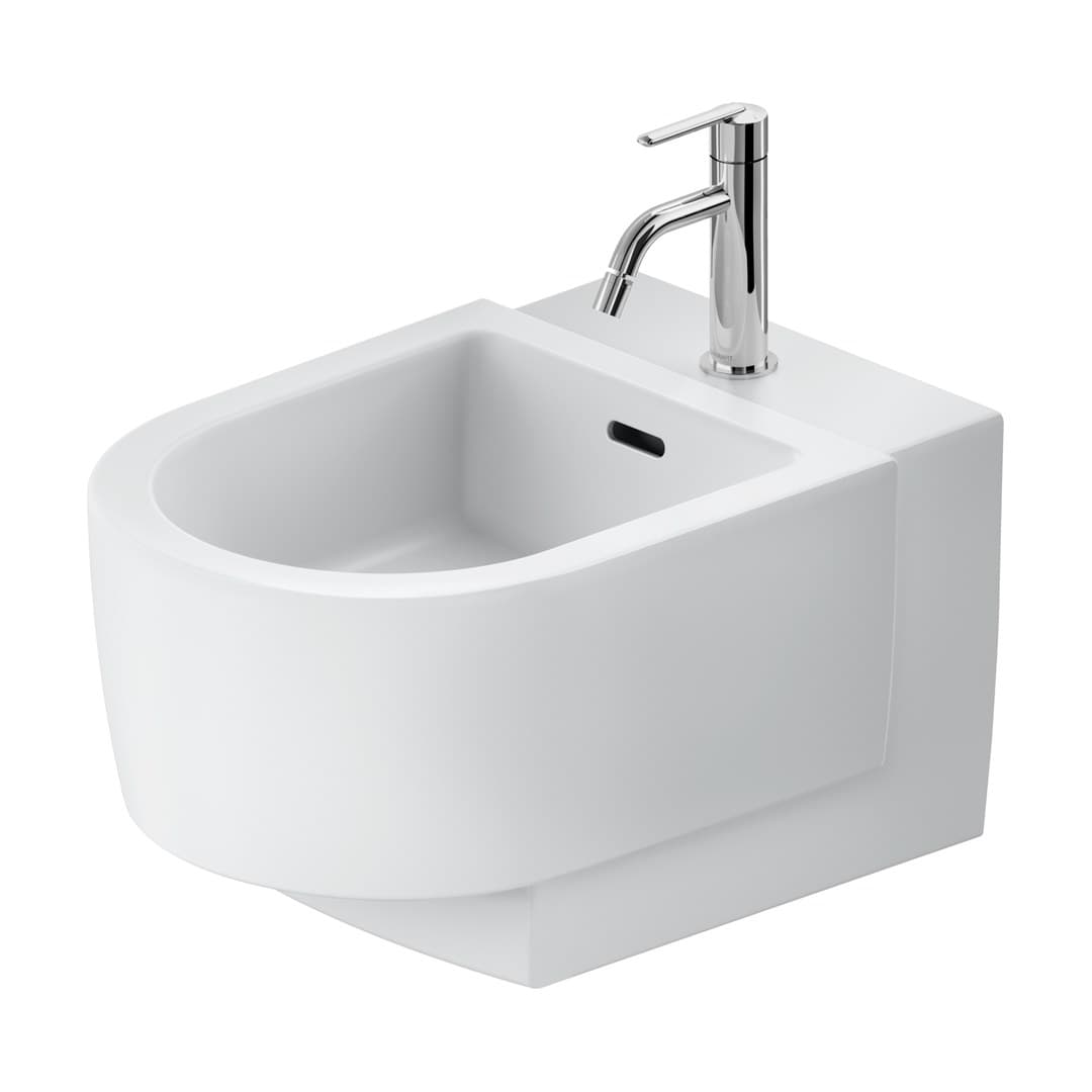 Duravit Balcoon – Μπιντέ Κρεμαστό – White Satin Matt, DuraShield (272615AC00)