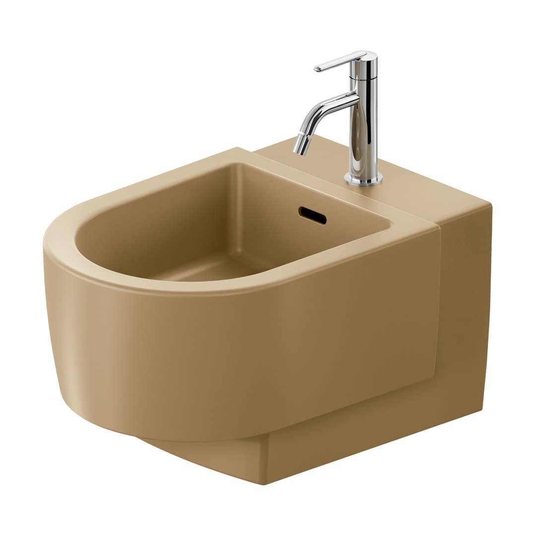 Duravit Balcoon – Μπιντέ Κρεμαστό – Clay terra Matt, DuraShield (272615AM00)