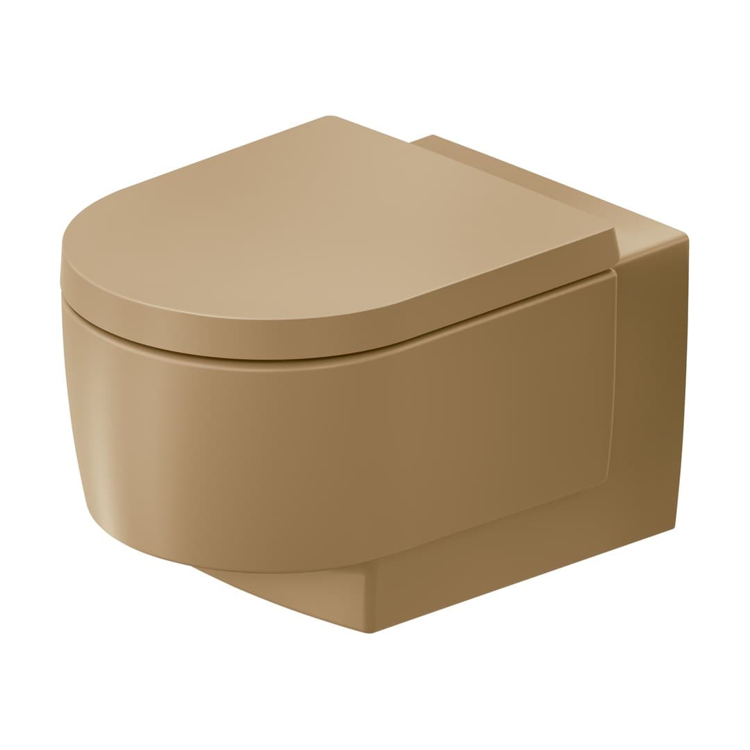 Duravit Balcoon – Λεκάνη Κρεμαστή – Clay terra Matt, DuraShield (290609AM00)