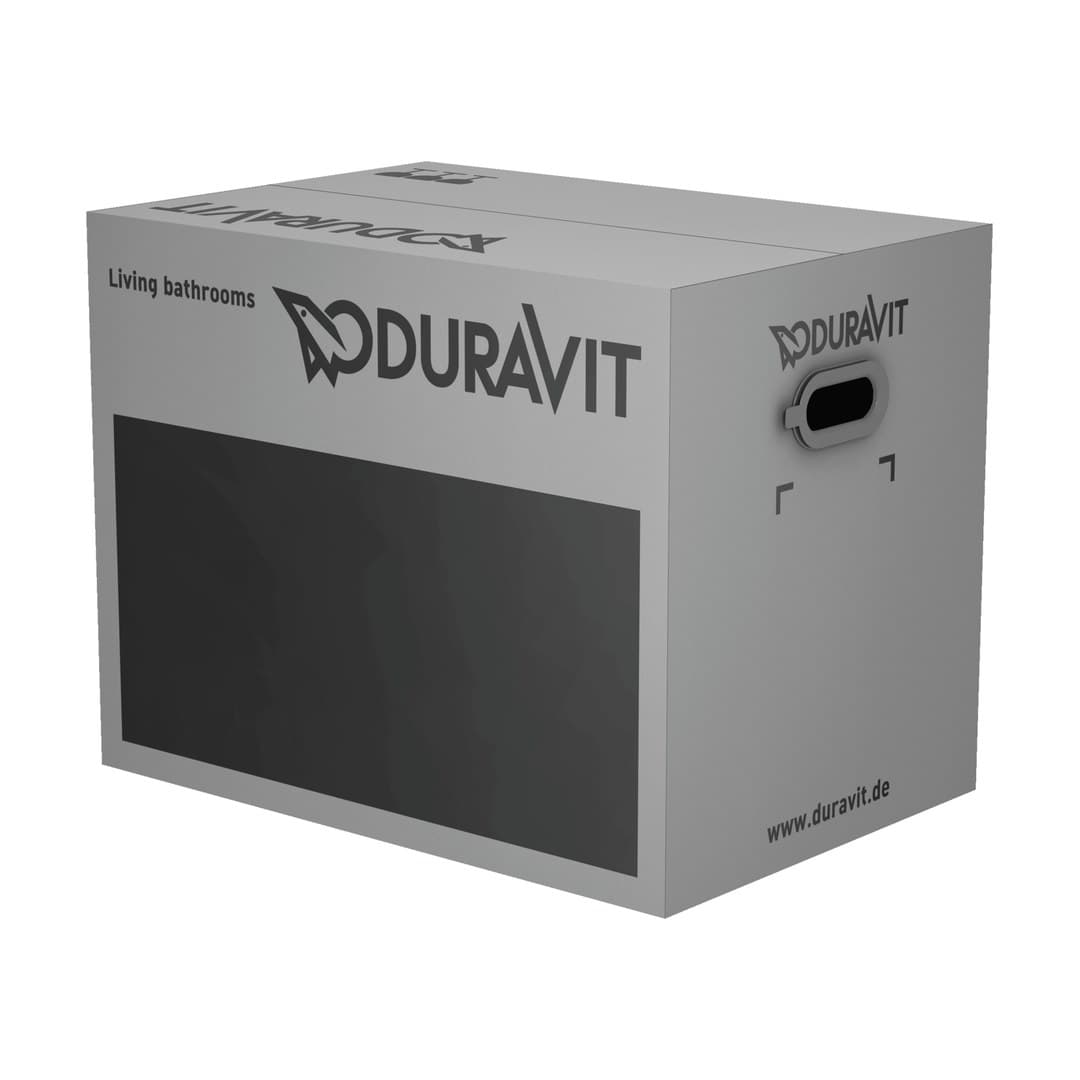 Duravit D-Code – Λεκάνη Κρεμαστή – 359×545 mm, σετ με κάθισμα, καζανάκι 4,5 – White High Gloss (45350900A1)