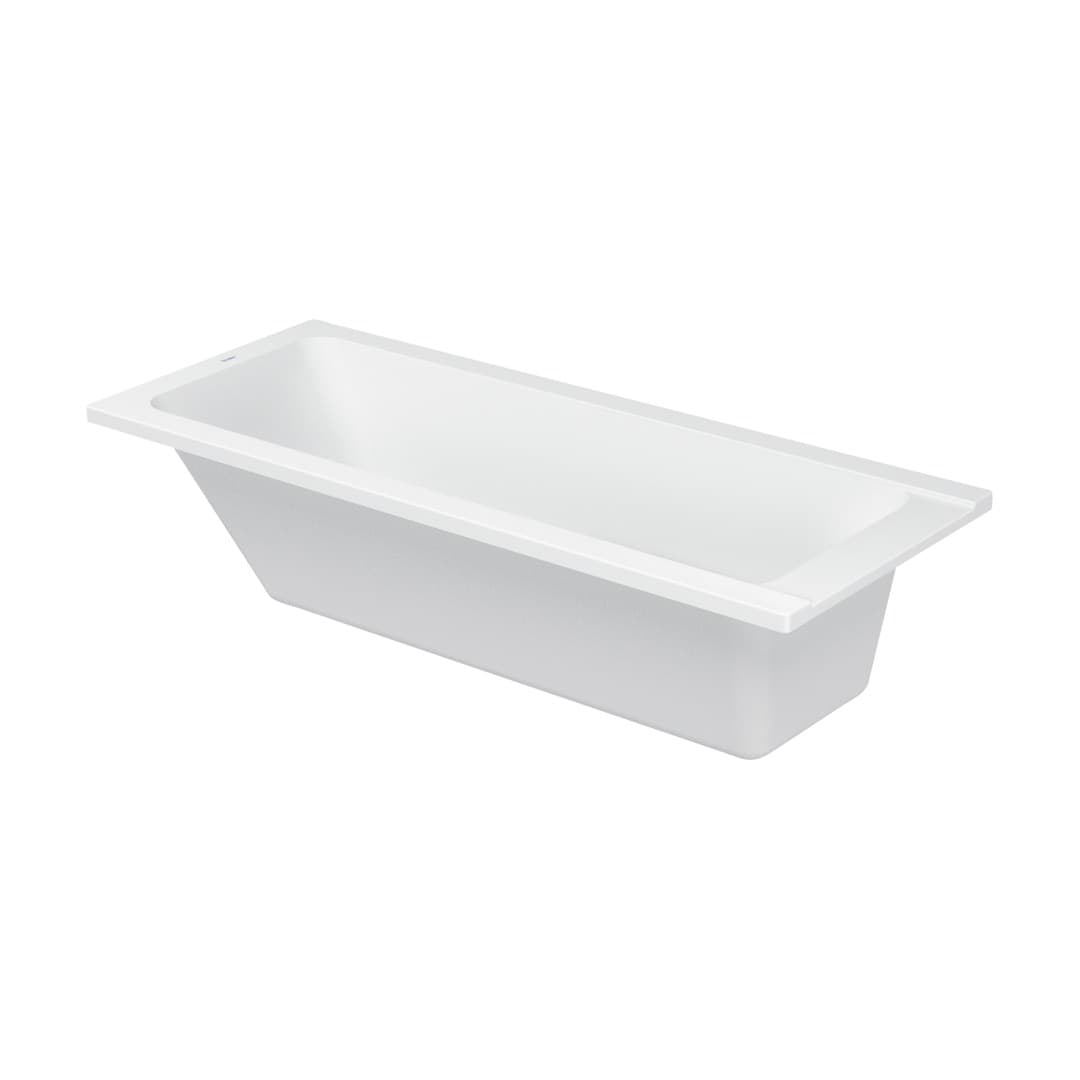 Duravit D-Code – Μπανιέρα – 1700×700 mm, εντοιχιζόμενη, αποχέτευση Foot end – White Glossy (700098000000000)