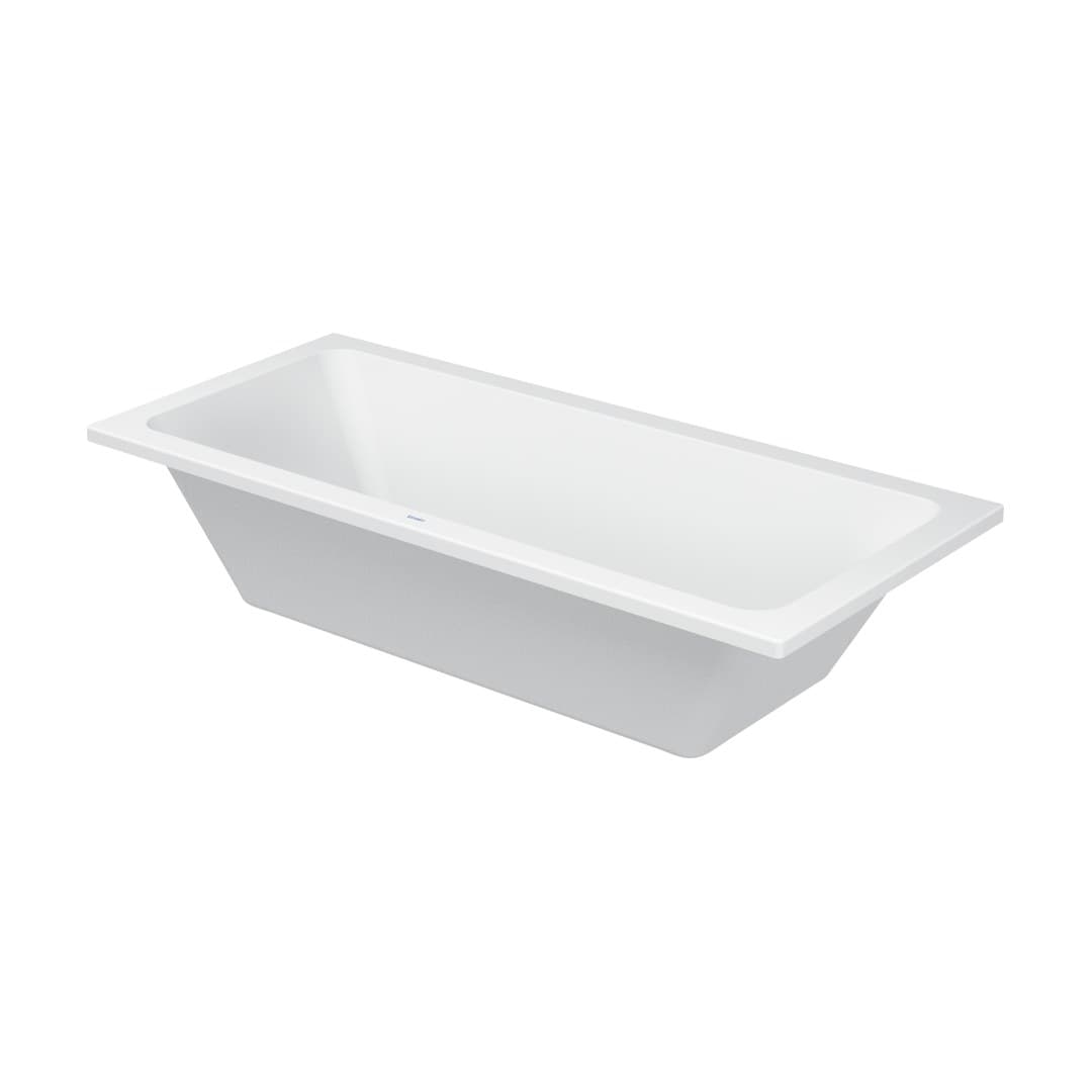 Duravit D-Code – Μπανιέρα – 1800×800 mm, εντοιχιζόμενη – White Glossy (700101000000000)