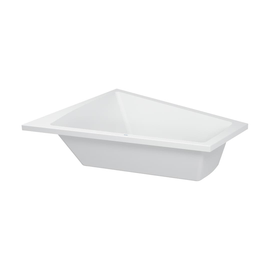 Duravit Paiova – Μπανιέρα – 1800×1400 mm, εντοιχιζόμενη, πλάτη αριστερά – White Glossy (700216000000000)