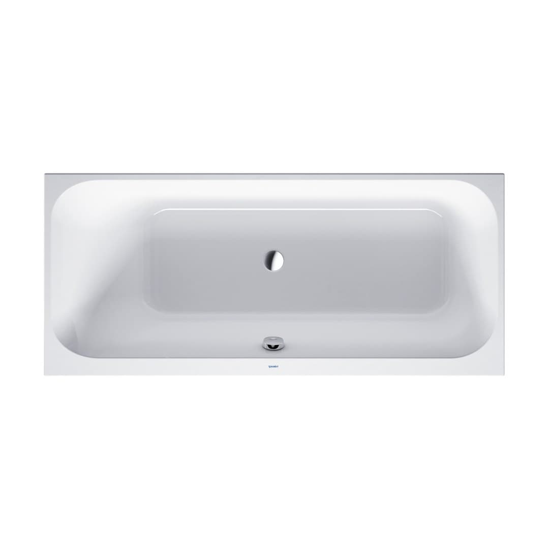 Duravit Happy D.2 – Μπανιέρα – 1700×750 mm, εντοιχιζόμενη, πλάτη αριστερά – White Glossy (700312000000000)