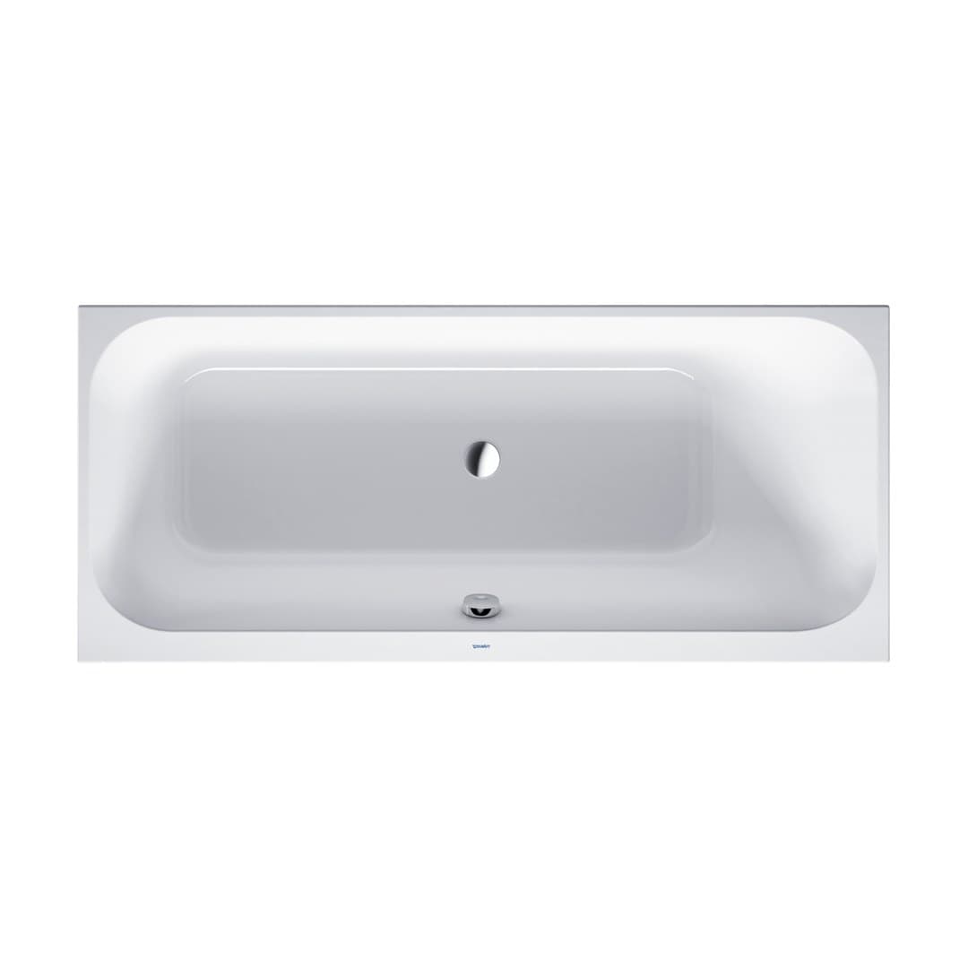 Duravit Happy D.2 – Μπανιέρα – 1700×750 mm, εντοιχιζόμενη, πλάτη δεξιά – White Glossy (700313000000000)