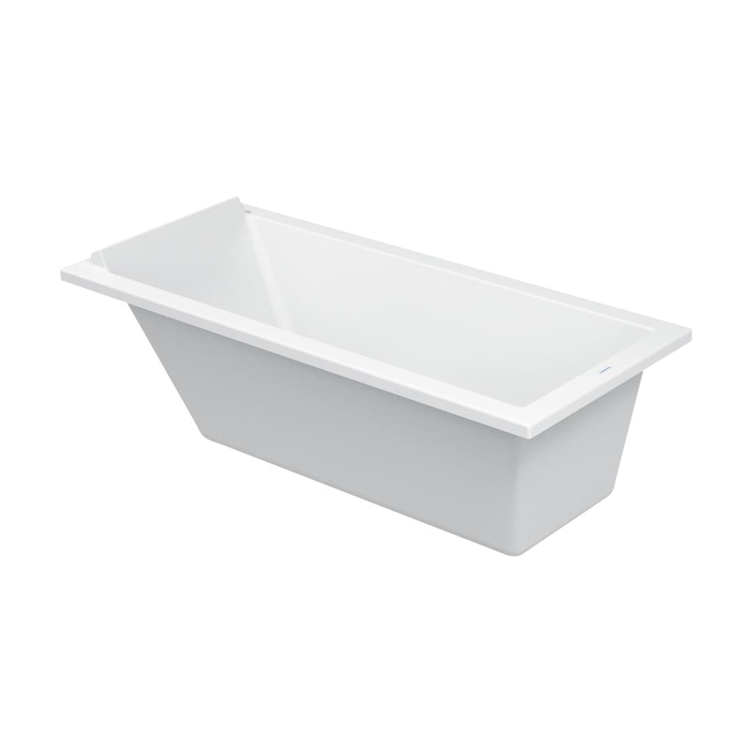 Duravit Starck – Μπανιέρα – 1600×700 mm, εντοιχιζόμενη – White Glossy (700333000000000)