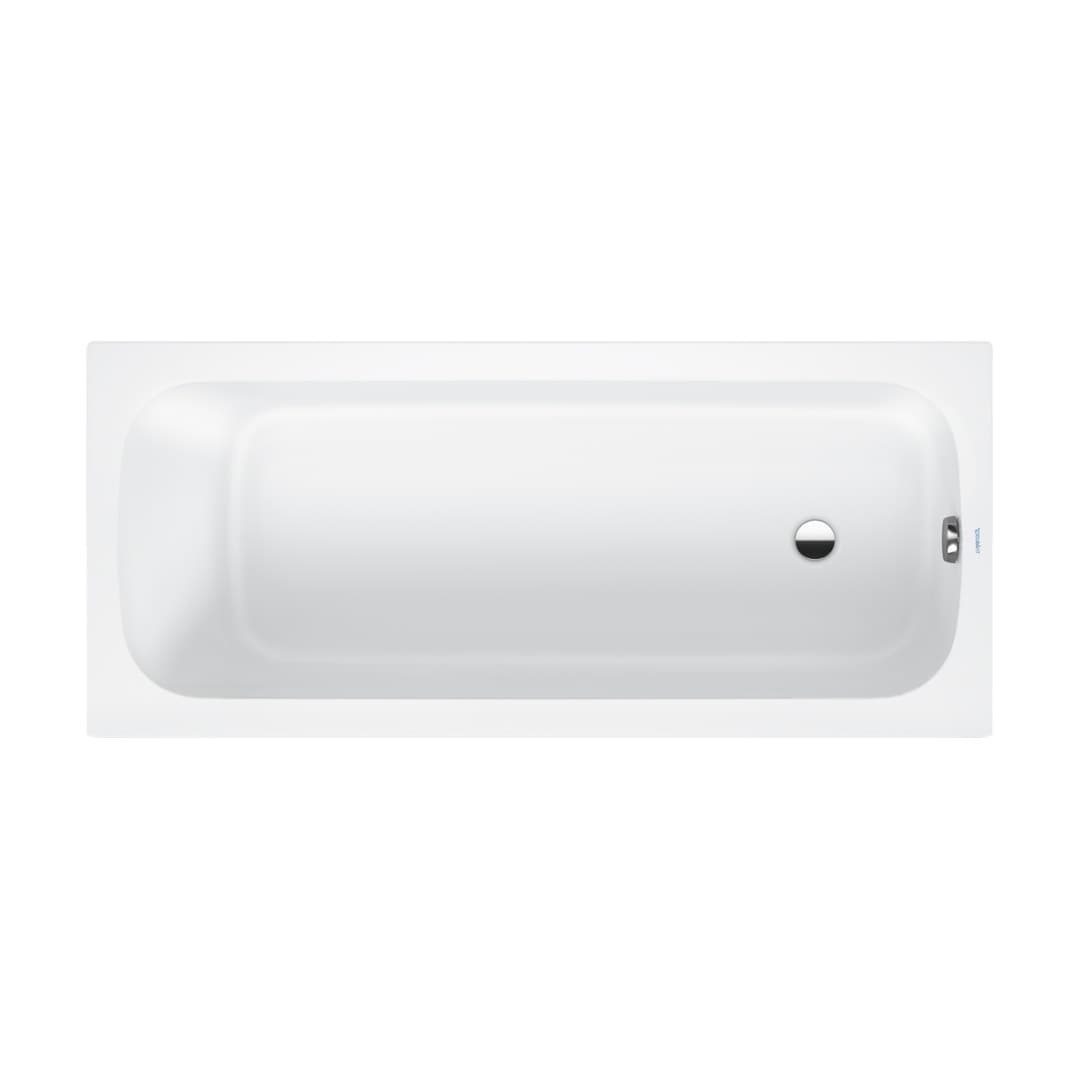 Duravit Collection One – Μπανιέρα – 1600×700 mm, εντοιχιζόμενη – White Glossy (700610000000000)