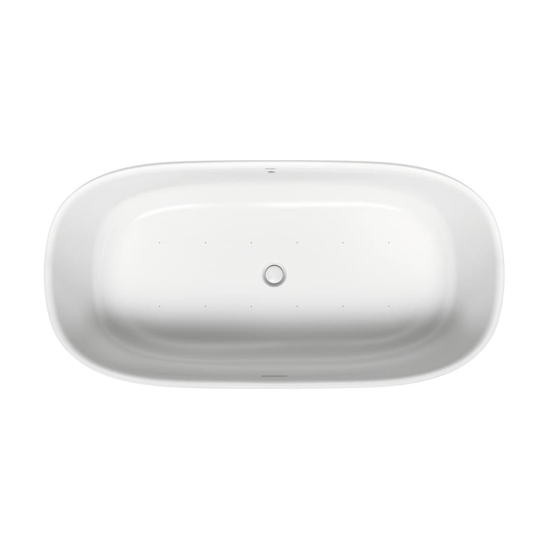 Duravit Zencha – Μπανιέρα – 1800×900 mm, ελεύθερη, υδρομασάζ Air-System, με ποδιά – White Matt (760463000AS0000)