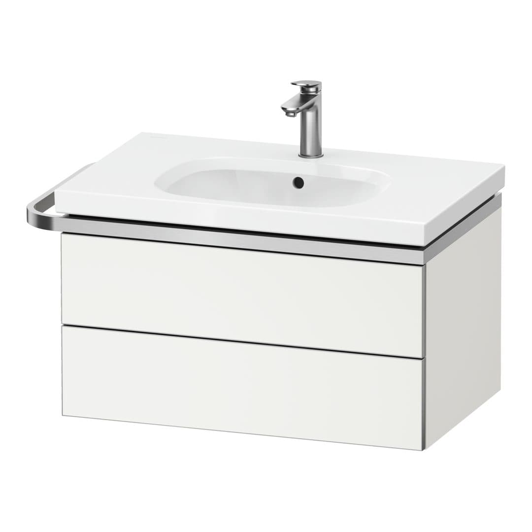 Duravit Aurena – Έπιπλο Νιπτήρα – 784 mm, 2 συρτάρια, νιπτήρας κέντρο, μοντέλο AU4562 – White Super Matt, Decor (AU4562084840000)