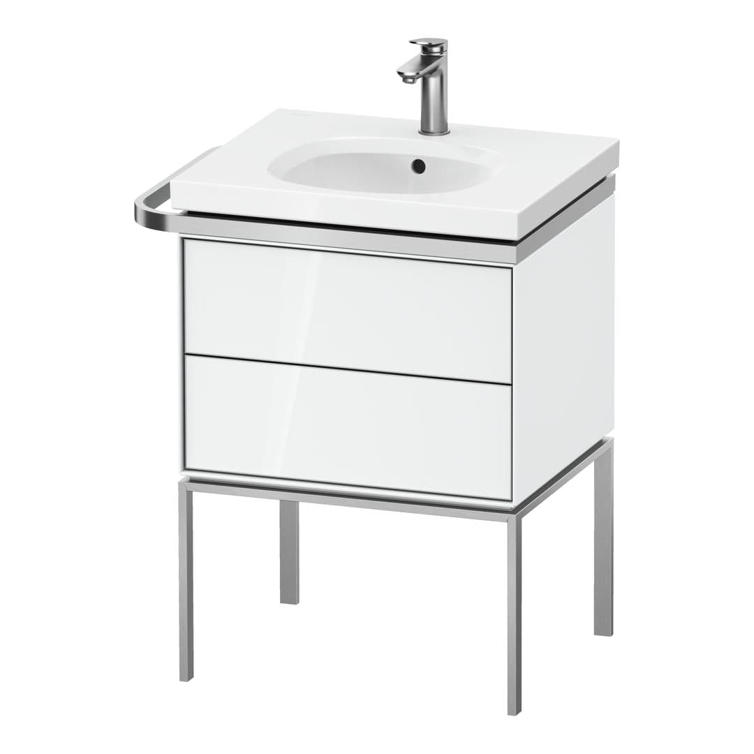 Duravit Aurena – Έπιπλο Νιπτήρα – 584 mm, 2 συρτάρια, νιπτήρας κέντρο, μοντέλο AU4570 – White High Gloss, Lacquer (AU4570085850000)