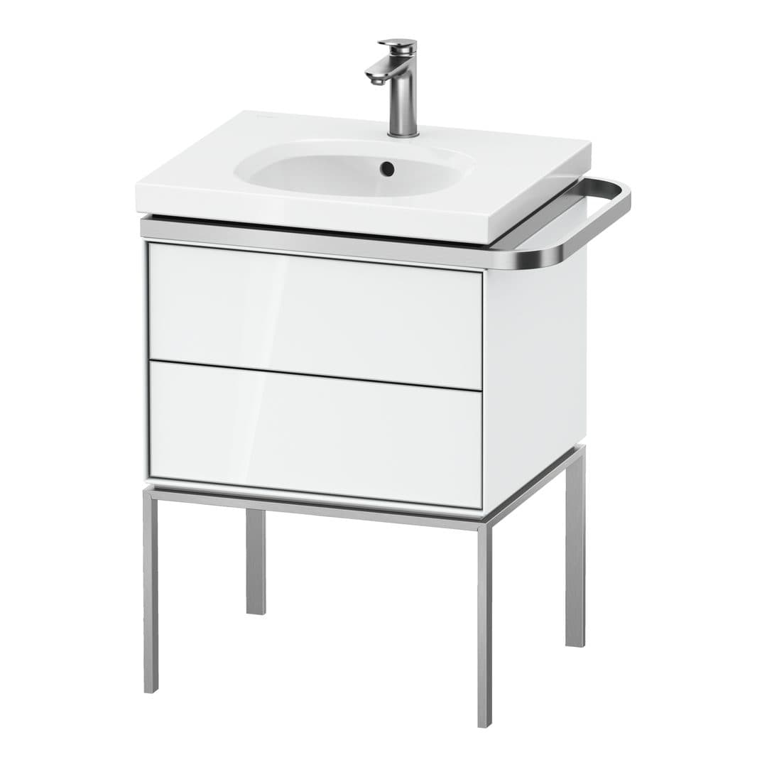 Duravit Aurena – Έπιπλο Νιπτήρα – 584 mm, 2 συρτάρια, νιπτήρας κέντρο, μοντέλο AU4571 – White High Gloss, Lacquer (AU4571085850000)