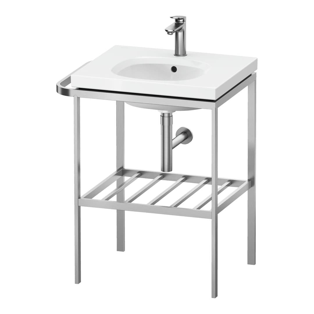 Duravit Aurena – Βάση Νιπτήρα – 584 mm, μοντέλο AU4580 – Stainless steel Brushed (AU4580070700000)