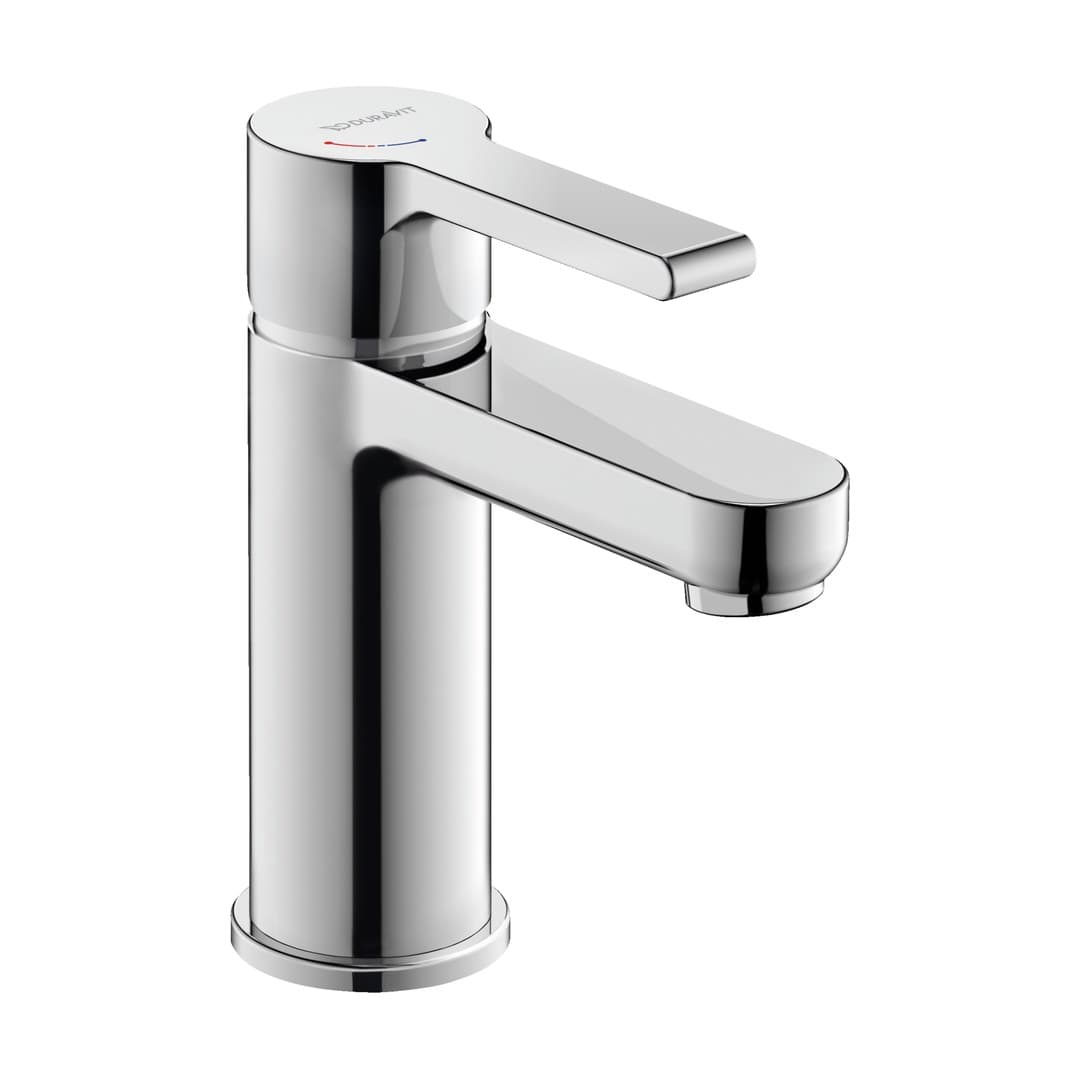 Duravit B.2 – Μπαταρία Νιπτήρα – S, FreshStart, MinusFlow, χωρίς βαλβίδα – Chrome High Gloss (B21013002010)