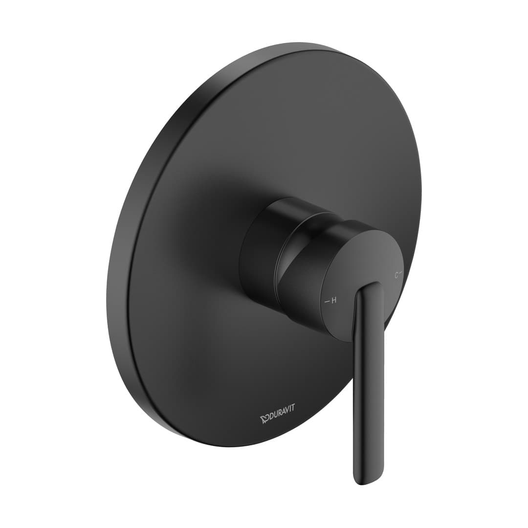 Duravit Balcoon – Μίκτης Εντοιχισμού – 1 έξοδος – Black Matt (BA4210010046)