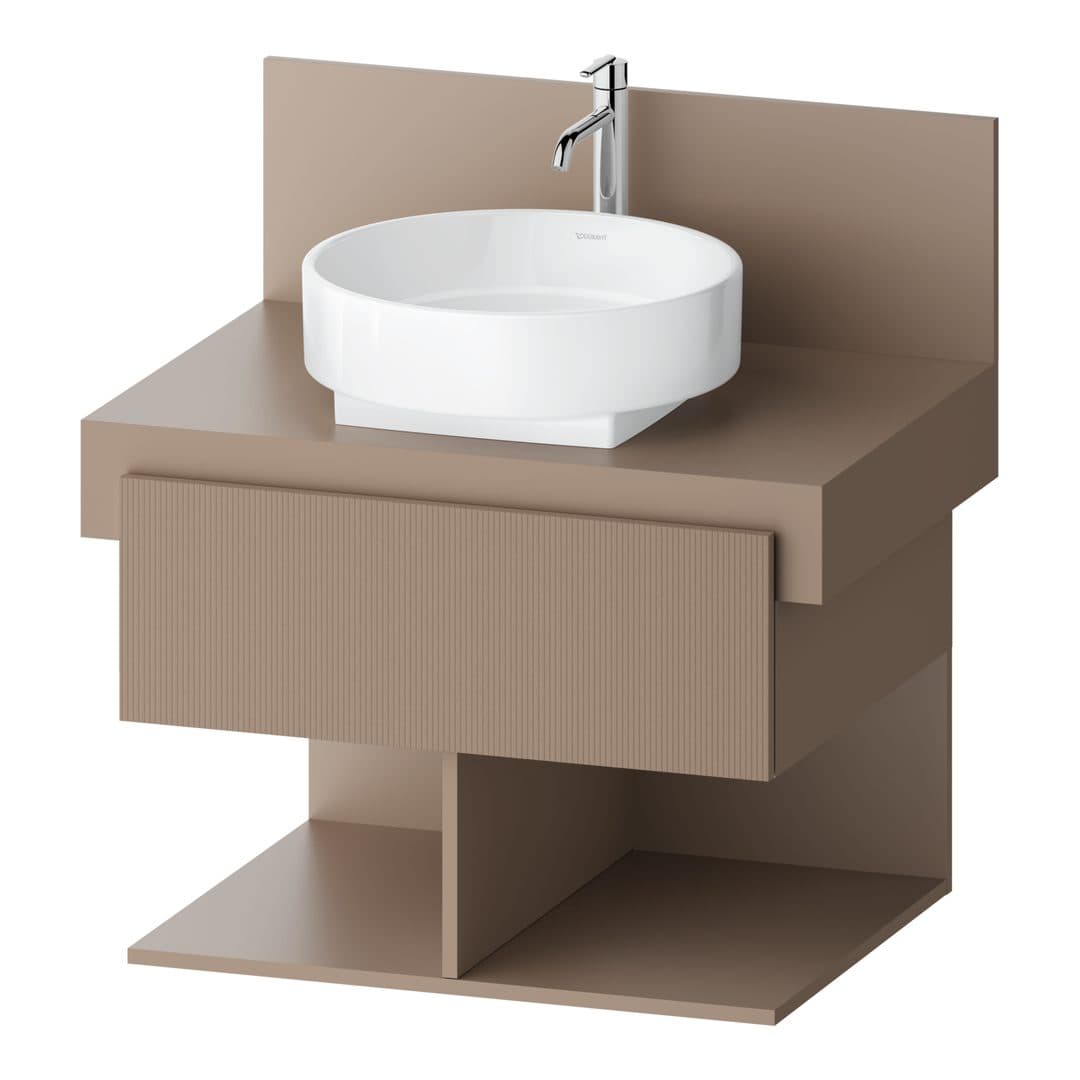 Duravit Balcoon – Έπιπλο Νιπτήρα – 700 mm, για κονσόλα, 1 συρτάρι, 700 x 570 x 534 mm – Umbra Structured Matt, Decor (BA50670JFIF0000)