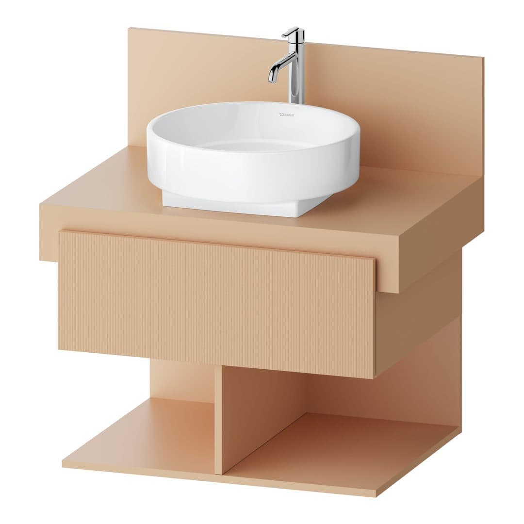 Duravit Balcoon – Έπιπλο Νιπτήρα – 700 mm, για κονσόλα, 1 συρτάρι, 700 x 570 x 534 mm – Terraccino Structured Matt, Decor (BA50670JHIH0000)