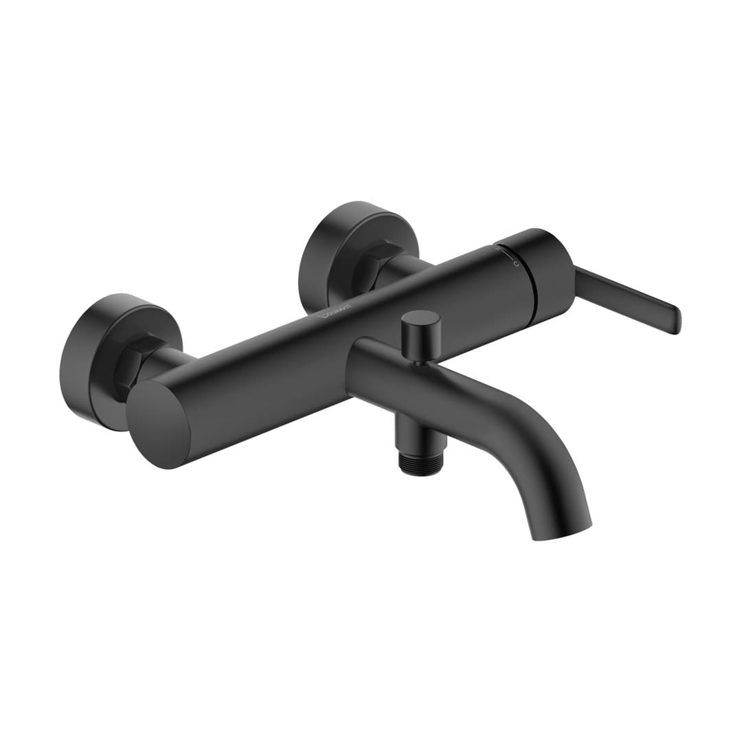 Duravit Balcoon – Μπαταρία Λουτρού Τοίχου – Black Matt (BA5230000046)