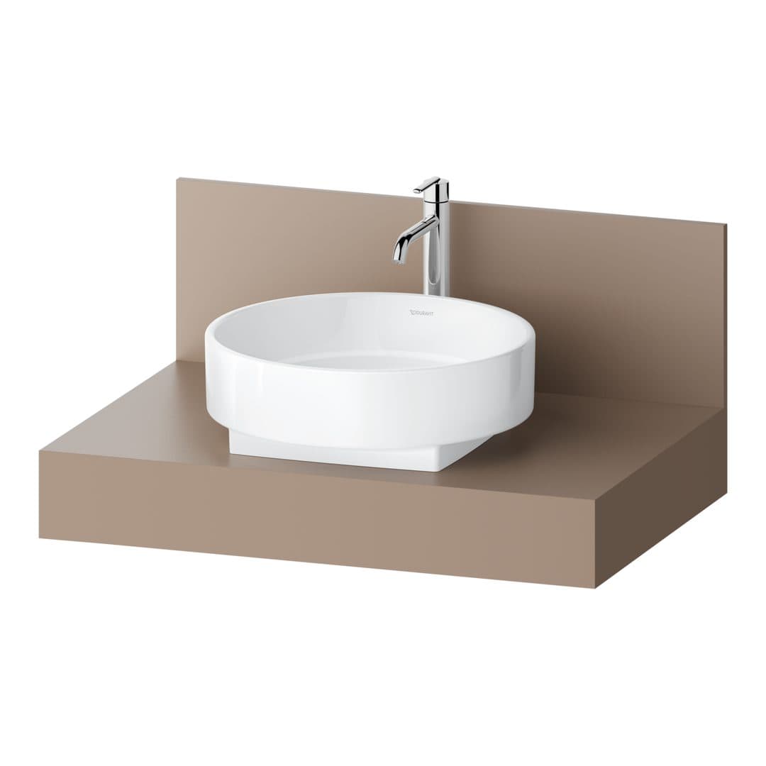 Duravit Balcoon – Πάγκος Νιπτήρα – 800 mm, νιπτήρας κέντρο – Umbra Matt, Decor (BA90560IFIF0000)