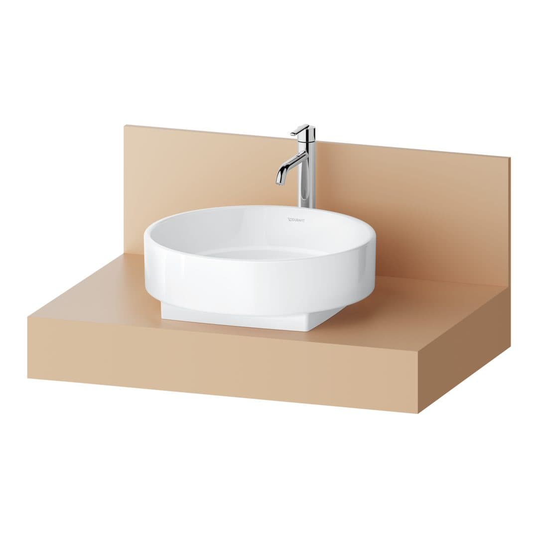 Duravit Balcoon – Πάγκος Νιπτήρα – 800 mm, νιπτήρας κέντρο – Terraccino Matt, Decor (BA90560IHIH0000)