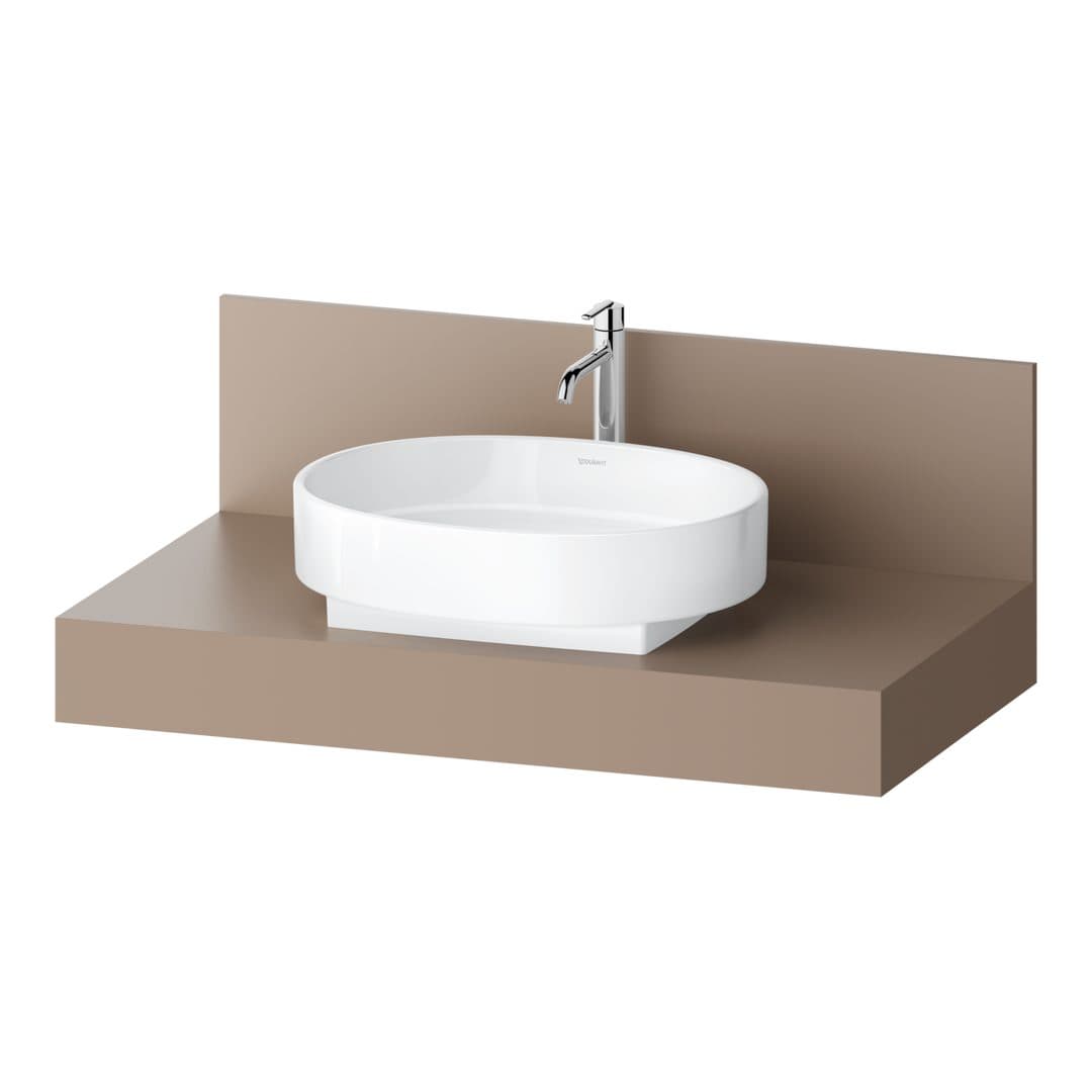 Duravit Balcoon – Πάγκος Νιπτήρα – 1000 mm, νιπτήρας κέντρο – Umbra Matt, Decor (BA90570IFIF0000)