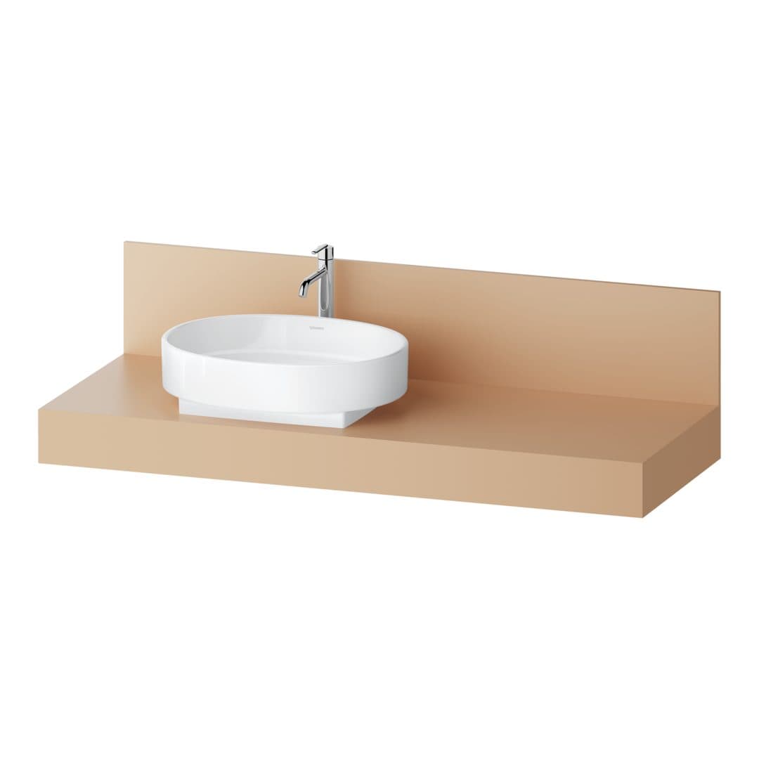 Duravit Balcoon – Πάγκος Νιπτήρα – 1400 mm, νιπτήρας αριστερά – Terraccino Matt, Decor (BA90590IHIH0000)