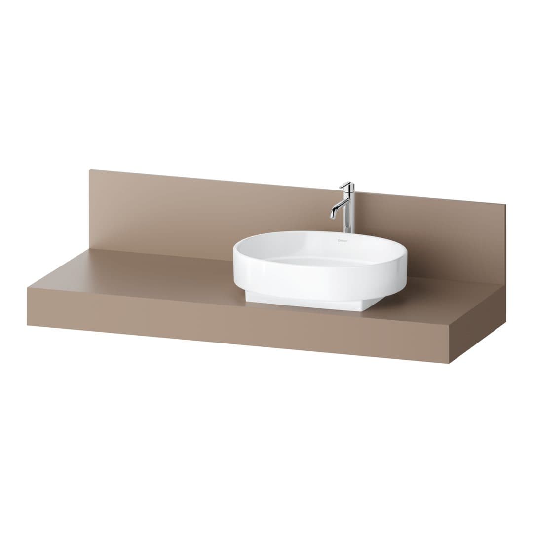 Duravit Balcoon – Πάγκος Νιπτήρα – 1400 mm, νιπτήρας δεξιά – Umbra Matt, Decor (BA90600IFIF0000)