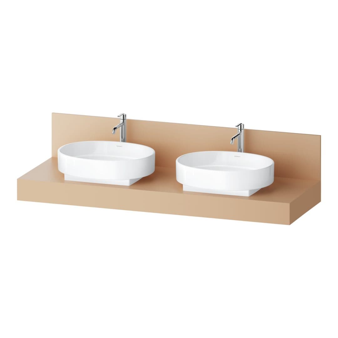 Duravit Balcoon – Πάγκος Νιπτήρα – 1600 mm, διπλός νιπτήρας – Terraccino Matt, Decor (BA90620IHIH0000)
