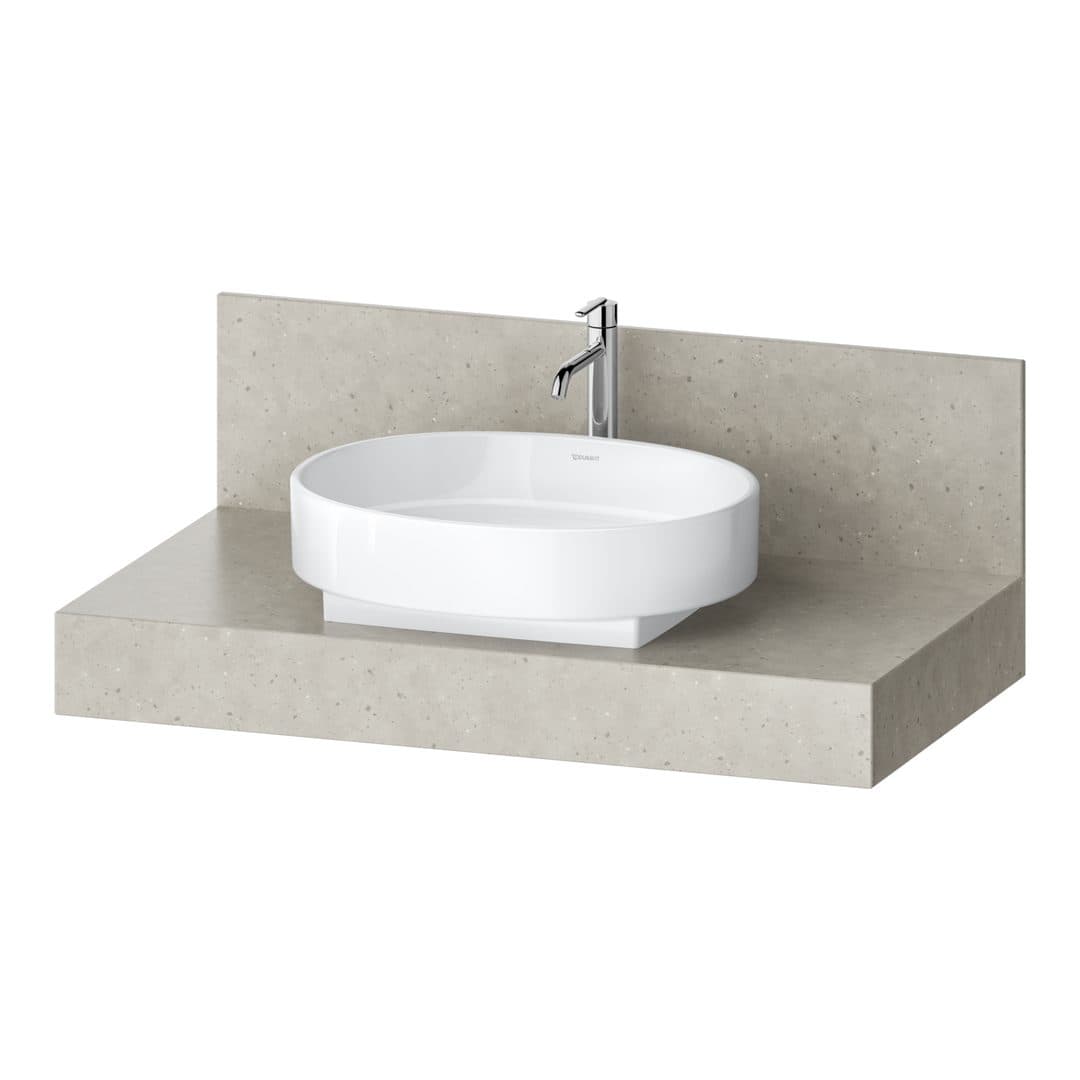 Duravit Balcoon – Πάγκος Νιπτήρα – 1000 mm, νιπτήρας κέντρο – Concrete Structure Matt (BA90640ICIC0000)